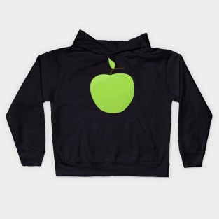 Apple. Fruit drawing. Kids Hoodie